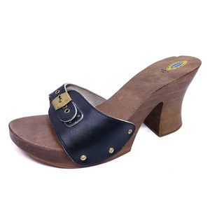 Dr. Scholl's Black and Brown Sandals